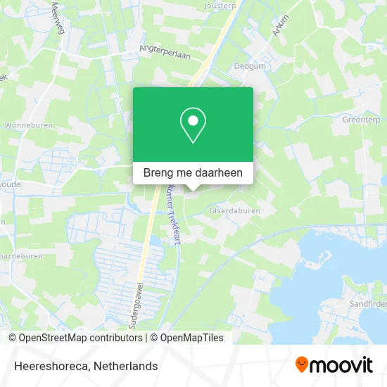 Heereshoreca kaart
