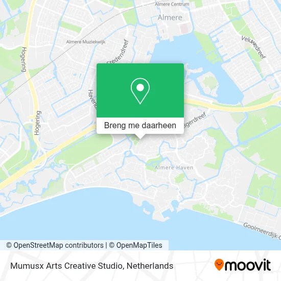 Mumusx Arts Creative Studio kaart