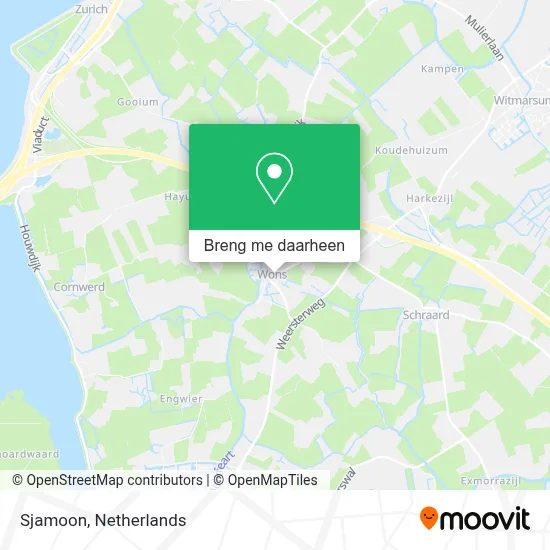 Sjamoon kaart