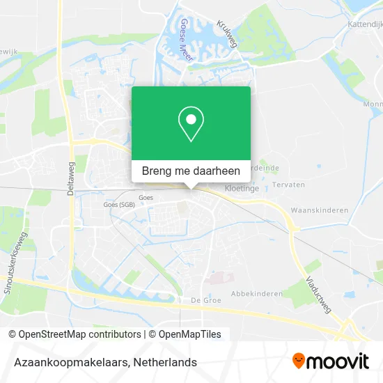 Azaankoopmakelaars kaart
