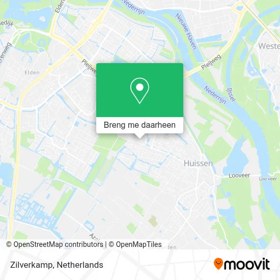 Zilverkamp kaart