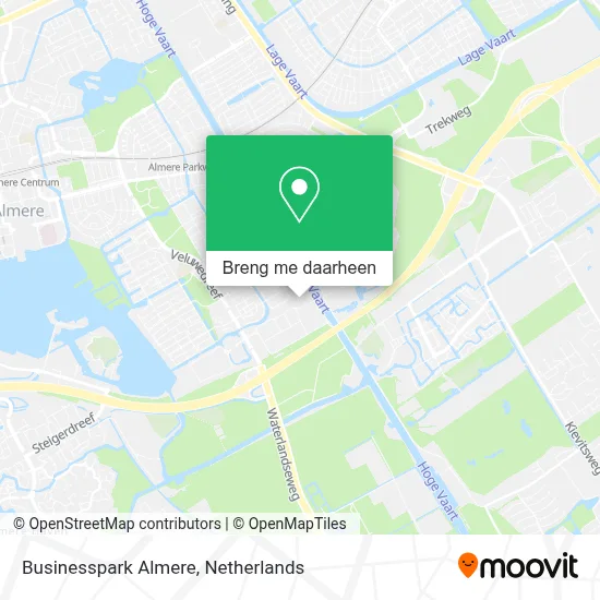 Businesspark Almere kaart