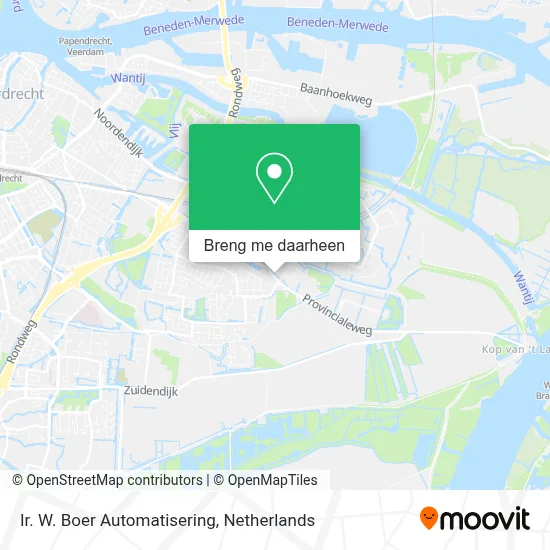 Ir. W. Boer Automatisering kaart