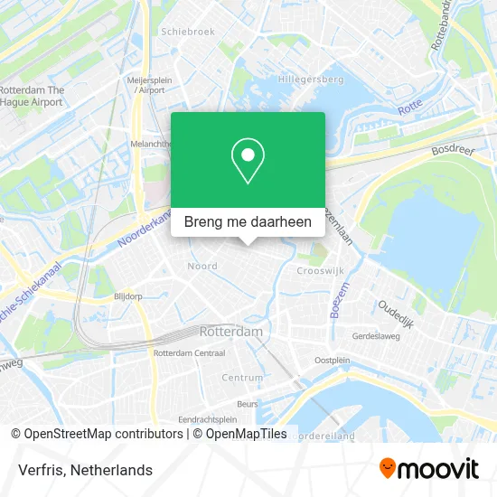 Verfris kaart