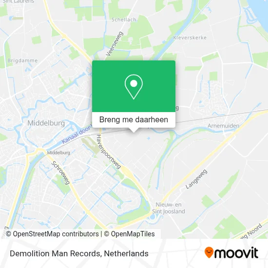 Demolition Man Records kaart