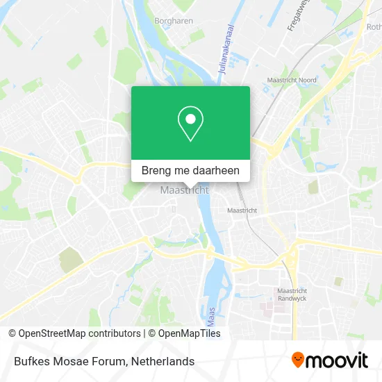 Bufkes Mosae Forum kaart