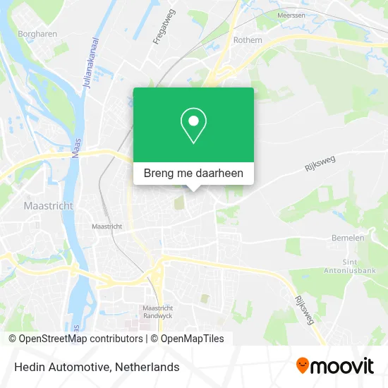 Hedin Automotive kaart