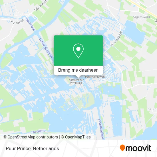 Puur Prince kaart