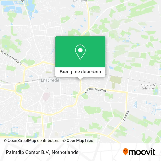 Paintdip Center B.V. kaart