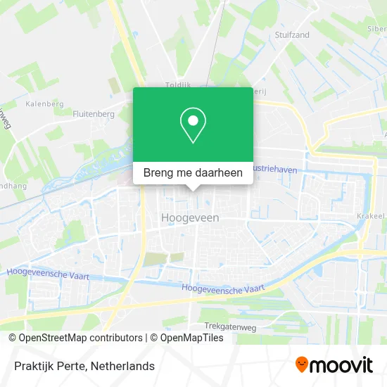 Praktijk Perte kaart