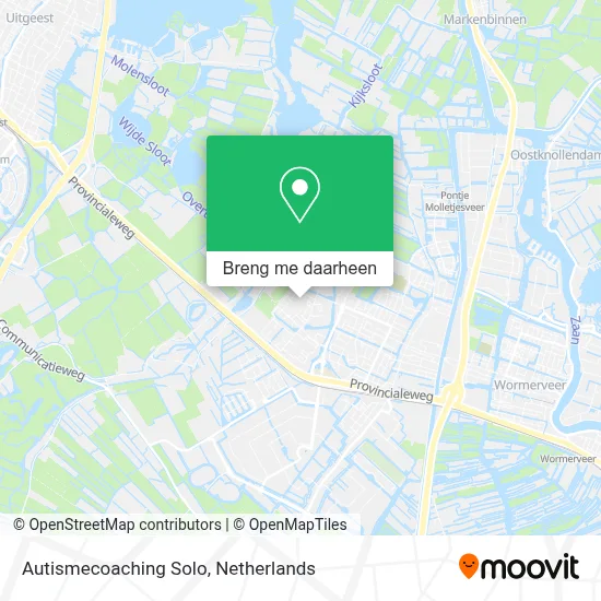 Autismecoaching Solo kaart