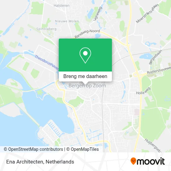 Ena Architecten kaart