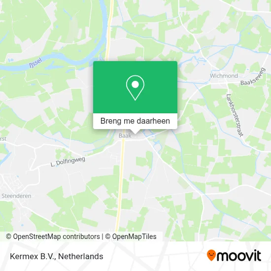 Kermex B.V. kaart