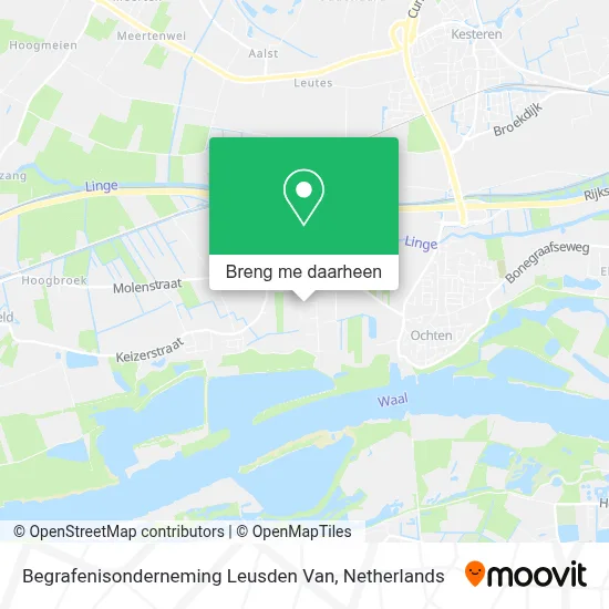 Begrafenisonderneming Leusden Van kaart