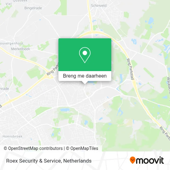 Roex Security & Service kaart