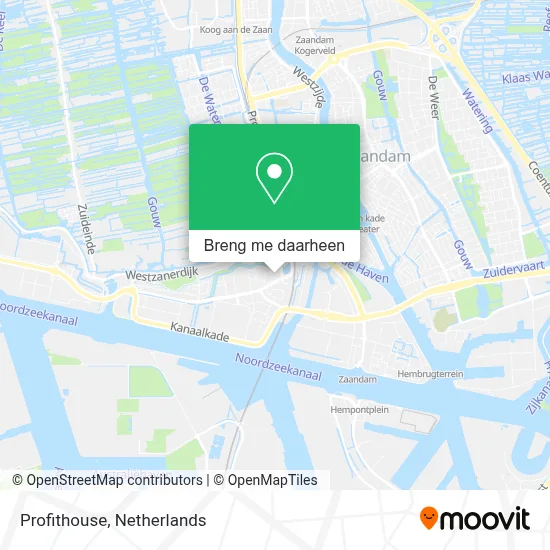 Profithouse kaart
