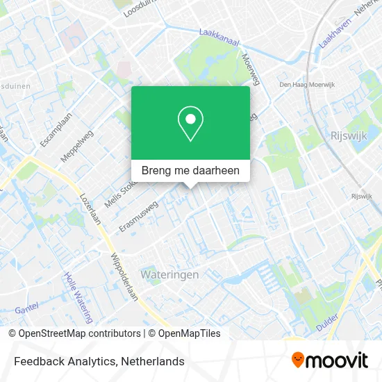 Feedback Analytics kaart