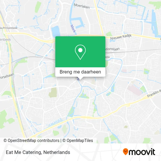 Eat Me Catering kaart