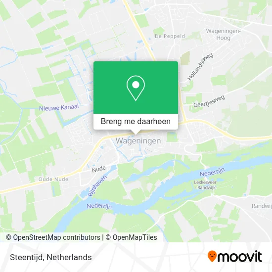 Steentijd kaart