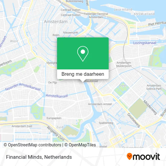 Financial Minds kaart