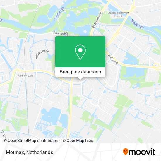 Metmax kaart