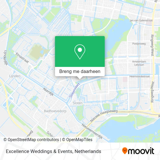 Excellence Weddings & Events kaart