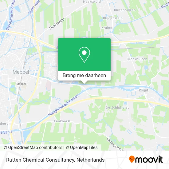 Rutten Chemical Consultancy kaart
