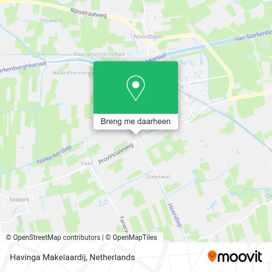 Havinga Makelaardij kaart