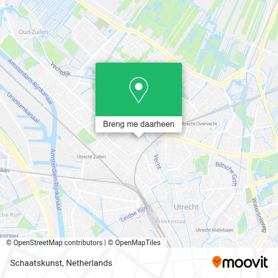 Schaatskunst kaart