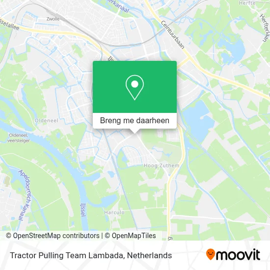 Tractor Pulling Team Lambada kaart