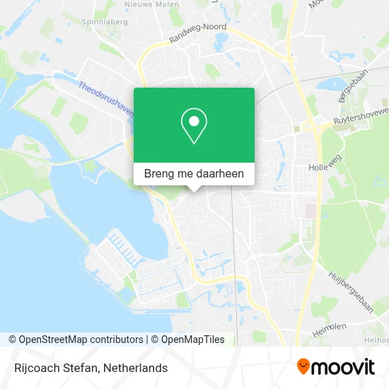 Rijcoach Stefan kaart