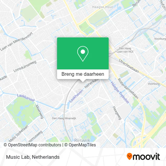 Music Lab kaart