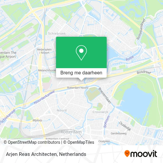 Arjen Reas Architecten kaart