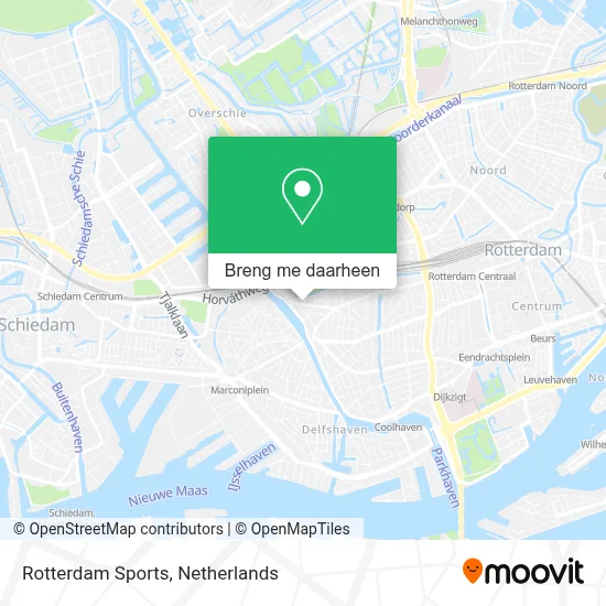 Rotterdam Sports kaart