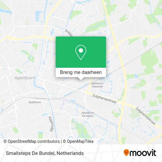 Smallsteps De Bundel kaart