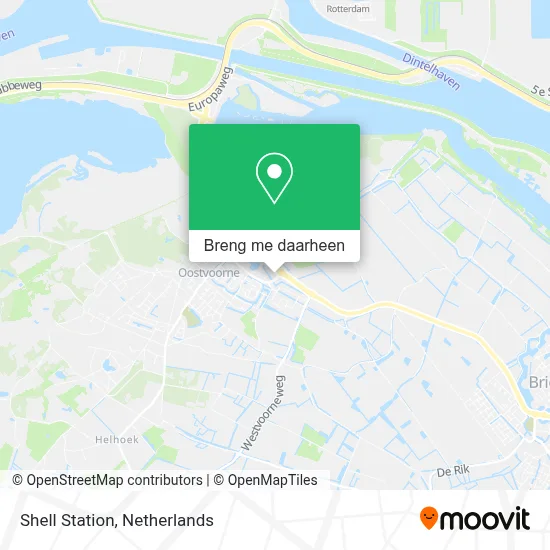 Shell Station kaart