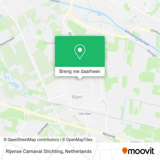 Rijense Carnaval Stichting kaart