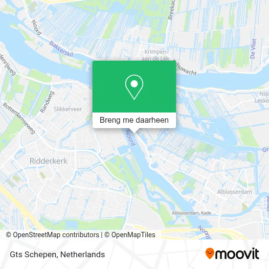 Gts Schepen kaart