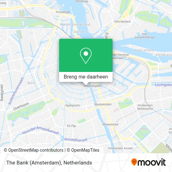 The Bank (Amsterdam) kaart
