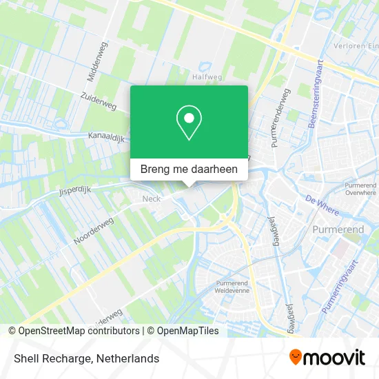 Shell Recharge kaart