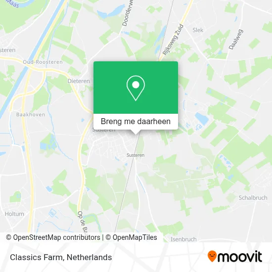 Classics Farm kaart
