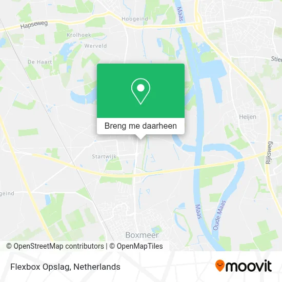 Flexbox Opslag kaart