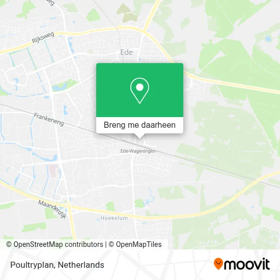 Poultryplan kaart