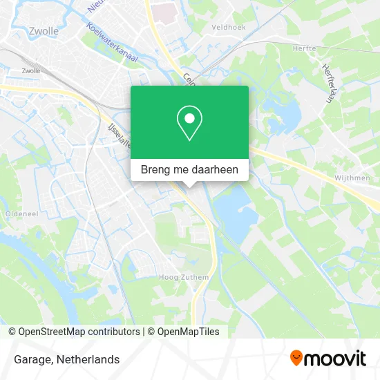 Garage kaart