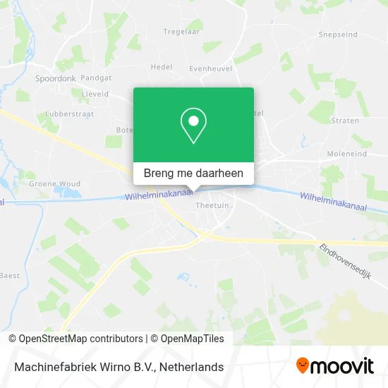 Machinefabriek Wirno B.V. kaart