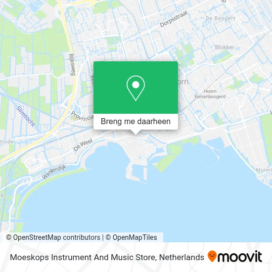 Moeskops Instrument And Music Store kaart