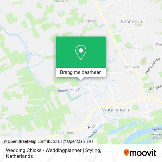 Wedding Chicks - Weddingplanner | Styling kaart