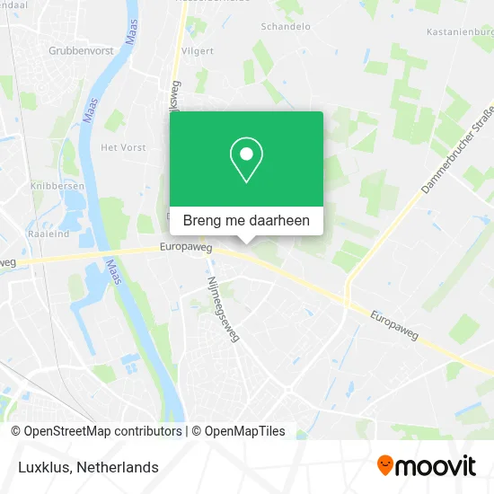 Luxklus kaart
