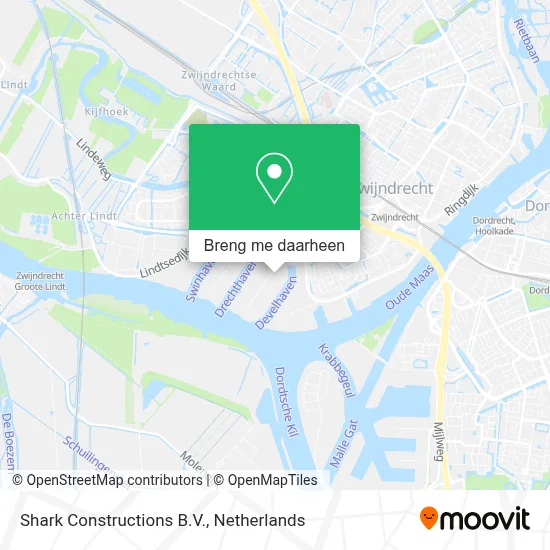 Shark Constructions B.V. kaart