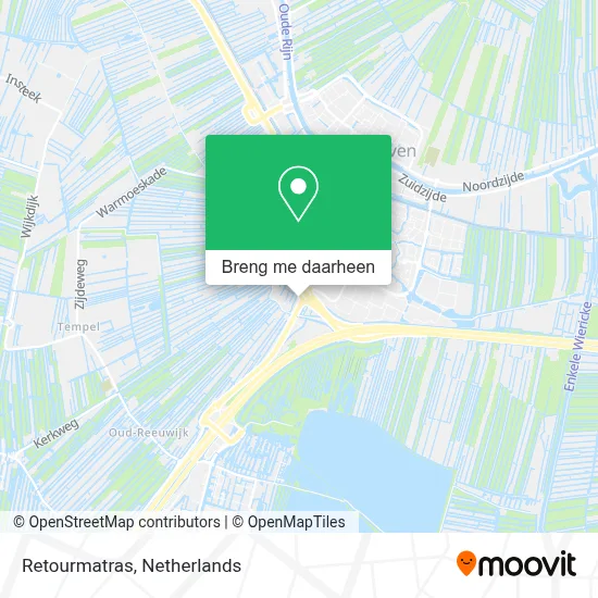 Retourmatras kaart